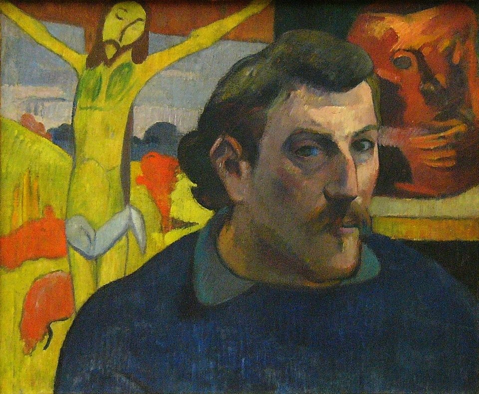 Jarosław Kossakowski: 178 rocznica urodzin Paula Gaugina; Autoportret z Żółtym Chrystusem