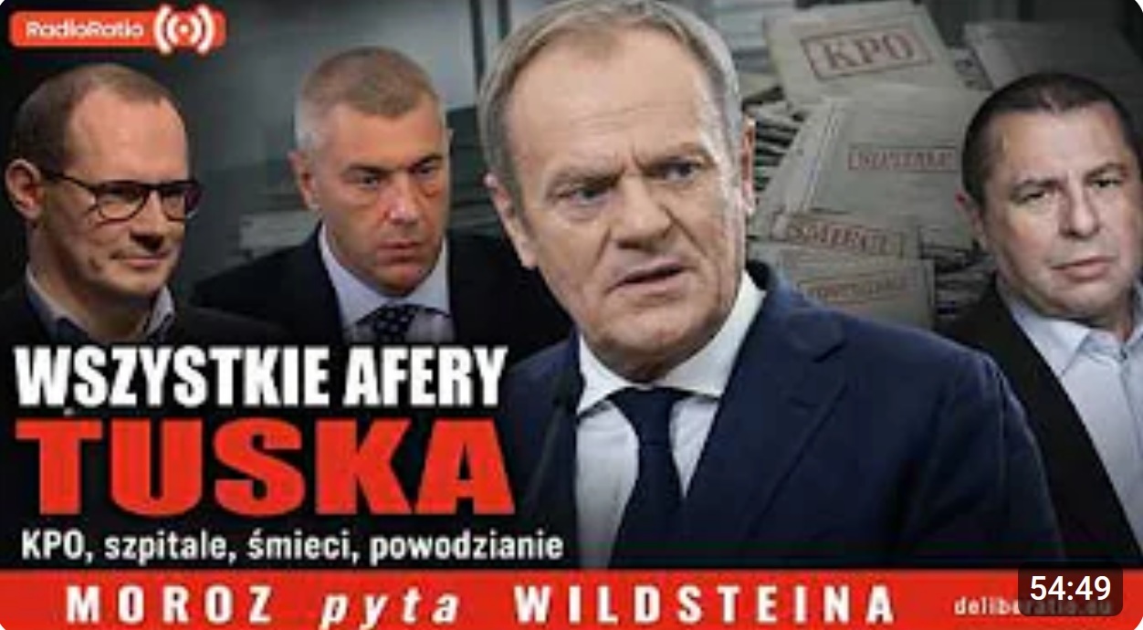  Wszystkie afery Tuska | Moroz pyta Wildsteina | Radio Ratio 