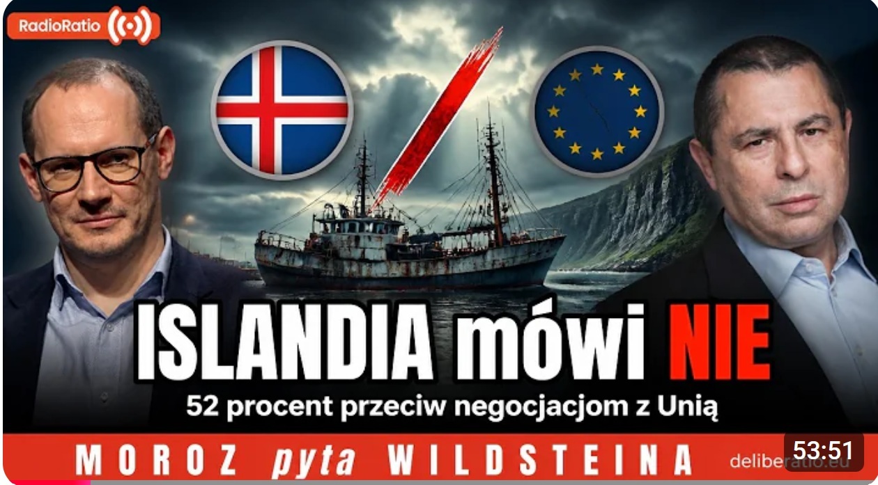 Islandia mówi NIE Unii. Referendum, które zaniepokoiło Niemcy | Moroz pyta Wildsteina