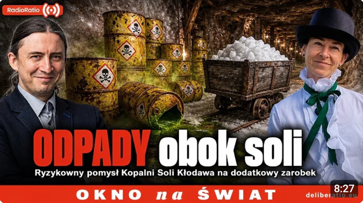  Odpady obok soli. Kopalnia soli Kłodawa szuka dodatkowego zarobku w dziwny sposób | Okno na Świat