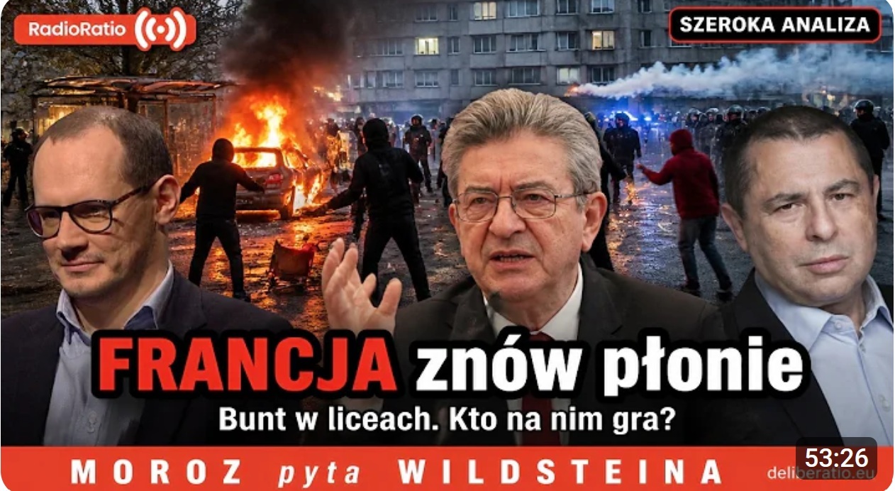  Francja znów płonie. Dlaczego? | Moroz pyta Wildsteina